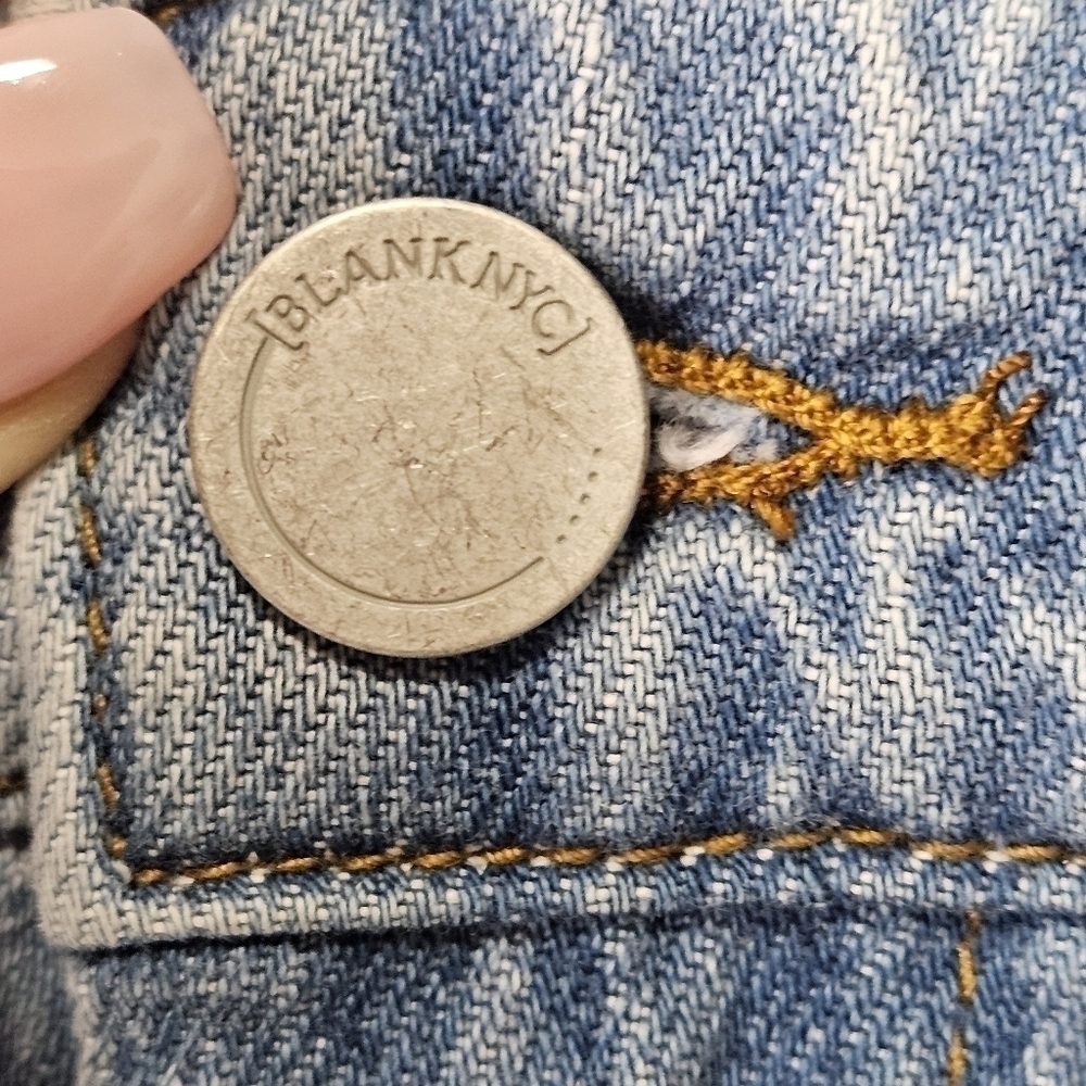 NWT BLANK NYC Asymmetrical jeans The Franklin size 28 - Picture 7 of 16
